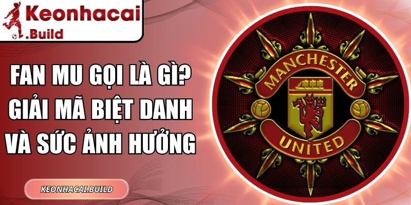 Fan Mu Gọi Là Gì? Giải Mã Biệt Danh Và Sức Ảnh Hưởng 1 Fan MU gọi là gì