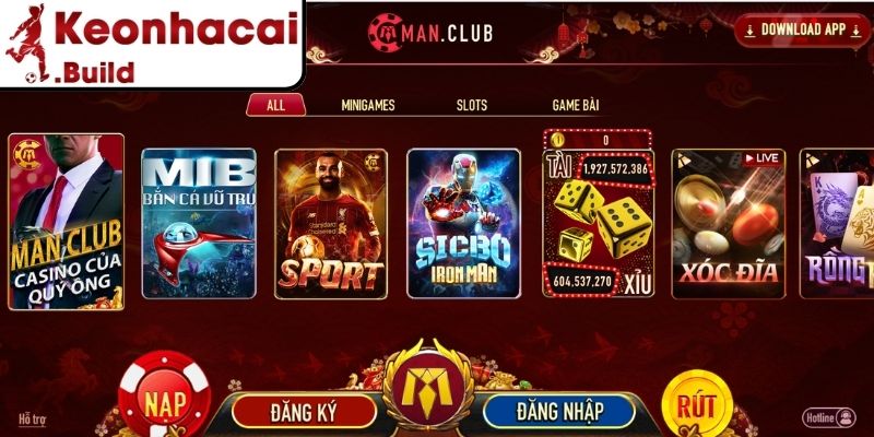 ManClub Có Uy Tín Không? Đánh Giá Chi Tiết Cổng Game 2 Thông tin hoạt động cùng định hướng phát triển